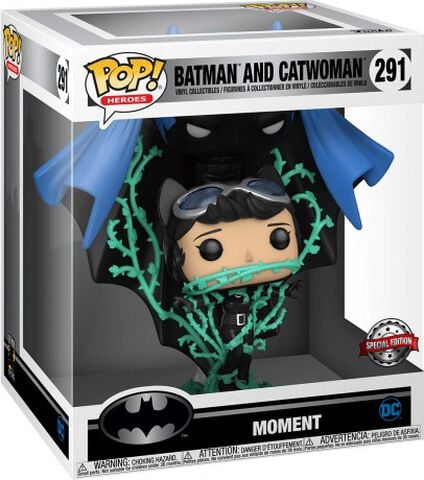 Figurine Funko Pop ! Moment N°291 - Dc Comics - Batman Et Catwoman Vines (exclus